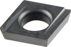 Kennametal - CDHH1.20.61 Grade KCU10 Carbide Turning Insert - AlTiN Finish, 80° Diamond, 5/32" Inscr Circle, 0.04 Thick, 1/64" Corner Radius - Americas Industrial Supply