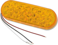 Peterson - Amber Type 1 LED Strobe Lights - LED, 0.67 Amp, 8 Watt, 12 Volt, 6-1/2" Long - Americas Industrial Supply