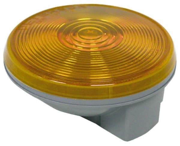 Peterson - 4" Long, 25 Watt, 2.1 Amp, Amber Sealed Lighting Turn Signal & Marker Light - 12 Volts - Americas Industrial Supply