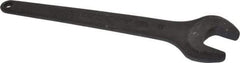 Facom - 30mm Standard Service Open End Wrench - 10-1/4" OAL, Single End, Black Finish, 15° Head Angle - Americas Industrial Supply