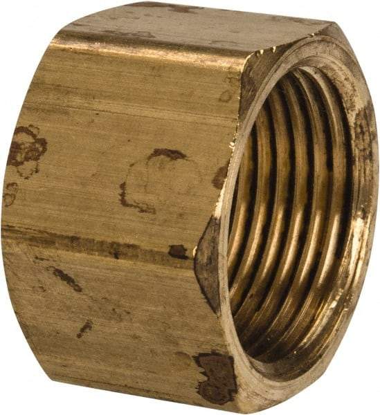 Parker - 5/8" OD, Brass Nut - -65 to 250°F, Comp Ends - Americas Industrial Supply