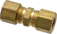 Parker - 5/16" OD, Brass Union - 300 Max Working psi, -65 to 250°F, Comp x Comp Ends - Americas Industrial Supply