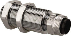 Parker - 3/8" OD, Bulkhead Coupler Body - 150 Max Working psi, 0 to 150°F, - Americas Industrial Supply