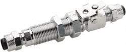 Parker - 3/8" OD, Single End Shutoff Coup - 150 Max Working psi, 0 to 150°F, - Americas Industrial Supply