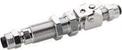 Parker - 3/8" OD, Single End Shutoff Coup - 150 Max Working psi, 0 to 150°F, - Americas Industrial Supply