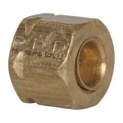 Parker - 1/4" OD, Brass Plug - 1,400 Max Working psi, -65 to 250°F, - Americas Industrial Supply