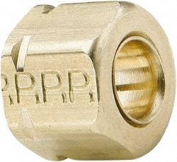 Parker - 3/4" OD, Brass Nut & Sleeve - -65 to 250°F, - Americas Industrial Supply