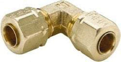 Parker - 3/4" OD, Brass Union Elbow - 550 Max Working psi, -65 to 250°F, Comp x Comp Ends - Americas Industrial Supply