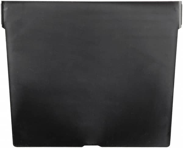 Akro-Mils - 6" Wide x 4.9" High, Black Bin Divider - Use with Akro-Mils - 30090, 30094, 30098 - Americas Industrial Supply