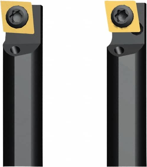 Seco - 6.5mm Min Bore Diam, 70mm OAL, 6mm Shank Diam, A-SCLD Indexable Boring Bar - 10.2mm Max Bore Depth, CDCB 04T0.. Insert, Screw Holding Method - Americas Industrial Supply