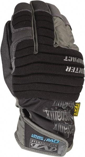 Mechanix Wear - Size S (8) Nylon Cold Protection Work Gloves - Uncoated, Hook & Loop Cuff, Black, Paired - Americas Industrial Supply