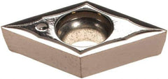 Kyocera - DCGT32.50.5 GQ Grade PR1225 Carbide Turning Insert - Megacoat Finish, 55° Diamond, 3/8" Inscr Circle, 5/32" Thick, 0.008" Corner Radius - Americas Industrial Supply