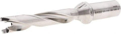 Iscar - 0.787" to 0.823" Diam, 5xD, 3.94" Max Depth, 1" Shank Diam, 7.38" OAL, Replaceable-Tip Drill - FCP, ICK, ICK-2M, ICM, ICP, iCP-2M Insert, 63105787 Toolholder, Series SumoCham - Americas Industrial Supply