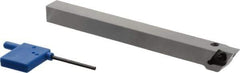Iscar - PDAC, Right Hand Cut, 1/2" Shank Height x 1/2" Shank Width, Neutral Rake Indexable Turning Toolholder - 5.9" OAL, DC..3 Insert Compatibility, Series Isoturn - Americas Industrial Supply