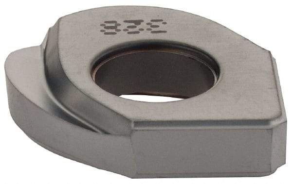 Iscar - HBRD.75 QF Grade IC328 Carbide Milling Insert - TiCN Finish, 0.183" Thick, 3/8" Corner Radius - Americas Industrial Supply