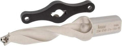 Iscar - 3/4 to 0.783" Diam, 5xD, 3.74" Max Depth, 1" Shank Diam, 6-3/4" OAL, Replaceable Tip Drill - IDK, IDM, IDN, IDP Insert, DSM Toolholder, Series ChamDrillJet - Americas Industrial Supply