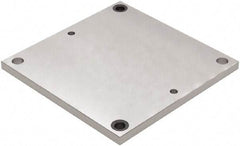 Jergens - 500mm Long x 500mm Wide Aluminum Fixture Plate - 25mm Plate Thickness - Americas Industrial Supply