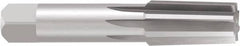 Emuge - 1/4" Pipe, 0.4055" Small End Diam, 0.4331" Straight Shank, 27mm Flute, Taper Pipe Reamer - Americas Industrial Supply