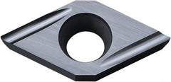 Kyocera - DCET21501 F Grade PR930 Carbide Turning Insert - TiCN Finish, 55° Diamond, 1/4" Inscr Circle, 0.093 Thick, 0.0012" Corner Radius - Americas Industrial Supply