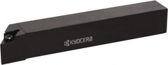 Kyocera - SDJCR, Right Hand Cut, 93° Lead Angle, 3/8" Shank Height x 3/8" Shank Width, Positive Rake Indexable Turning Toolholder - 5" OAL, Multiple Insert Compatibility, Series SDJC - Americas Industrial Supply