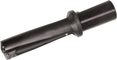 Kyocera - 3.54" Max Drill Depth, 3xD, 30mm Diam, Indexable Insert Drill - 2 Inserts, 1" Shank Diam, Whistle Notch Shank - Americas Industrial Supply