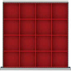 LISTA - 16-Compartment Drawer Divider Layout for 3.15" High Drawers - Americas Industrial Supply