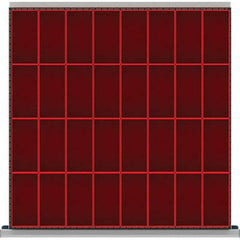 LISTA - 32-Compartment Drawer Divider Layout for 3.15" High Drawers - Americas Industrial Supply