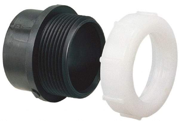 NIBCO - 2", ABS Drain, Waste & Vent Pipe Trap Adapter - Spig x SJ - Americas Industrial Supply