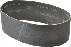 Made in USA - 3" Wide x 21" OAL, 80 Grit, Silicon Carbide Abrasive Belt - Silicon Carbide, Medium, Coated, X/Y Weighted Cloth Backing, Wet/Dry, Series S181 - Americas Industrial Supply