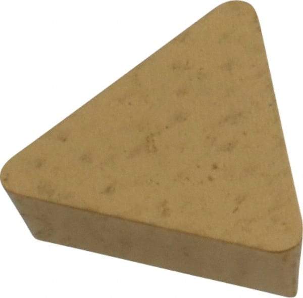 Kennametal - TPG222 Grade KC850 Carbide Turning Insert - TiC/TiCN/TiN Finish, 60° Triangle, 1/4" Inscr Circle, 1/8" Thick, 1/32" Corner Radius - Americas Industrial Supply