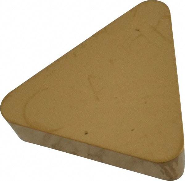 Kennametal - TPG324 Grade KC850 Carbide Turning Insert - TiC/TiCN/TiN Finish, 60° Triangle, 3/8" Inscr Circle, 1/8" Thick, 1/16" Corner Radius - Americas Industrial Supply