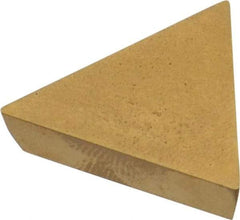 Kennametal - TPG431 Grade KC850 Carbide Turning Insert - TiC/TiCN/TiN Finish, 60° Triangle, 1/2" Inscr Circle, 3/16" Thick, 1/64" Corner Radius - Americas Industrial Supply