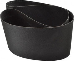 Made in USA - 6" Wide x 48" OAL, 120 Grit, Silicon Carbide Abrasive Belt - Silicon Carbide, Fine, Coated, X/Y Weighted Cloth Backing, Wet/Dry, Series S181 - Americas Industrial Supply