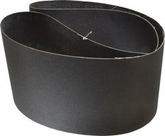 Made in USA - 6" Wide x 48" OAL, 180 Grit, Silicon Carbide Abrasive Belt - Silicon Carbide, Very Fine, Coated, X/Y Weighted Cloth Backing, Wet/Dry, Series S181 - Americas Industrial Supply