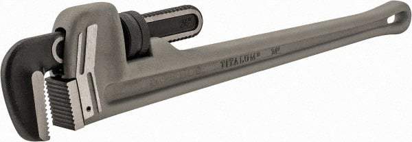 Proto - 24" Aluminum Straight Pipe Wrench - 6" Pipe Capacity - Americas Industrial Supply