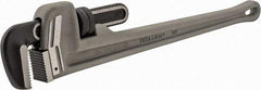 Proto - 24" Aluminum Straight Pipe Wrench - 6" Pipe Capacity - Americas Industrial Supply
