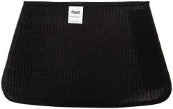 Ansell - Size Universal, Black Cane Mesh Chemical & Puncture Resistant Sleeve - 7" Long Sleeve, Cut Resistance Level 3, Elastic Opening at Both Ends - Americas Industrial Supply