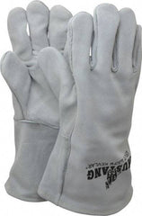 MCR Safety - Size XL Cowhide Welding Glove - 13" OAL, Gauntlet Cuff - Americas Industrial Supply