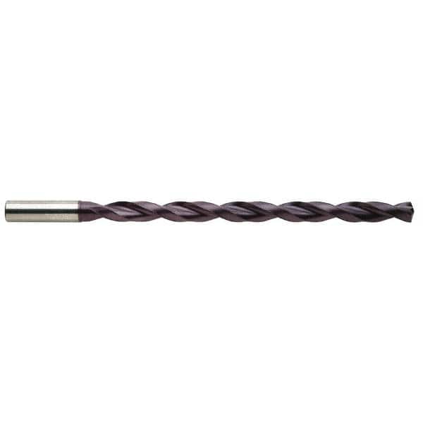 Guhring - 3.2mm 140° 2-Flute Solid Carbide Extra Length Drill Bit - Americas Industrial Supply