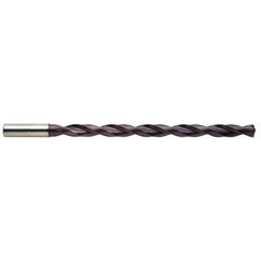 Guhring - 3.2mm 140° 2-Flute Solid Carbide Extra Length Drill Bit - Americas Industrial Supply
