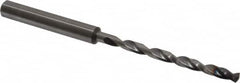 Guhring - 3.6mm 140° 2-Flute Solid Carbide Extra Length Drill Bit - Americas Industrial Supply