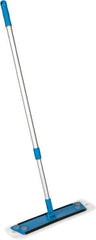PRO-SOURCE - Mop Pad with Frame - 18-1/2 Inch Long x 5-1/2 Inch Wide Microfiber Head - Americas Industrial Supply