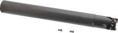 Kennametal - 3/4" Cut Diam, 0.398" Max Depth of Cut, 3/4" Shank Diam, 6.7" OAL, Indexable Square Shoulder End Mill - EC10.., EP10.. Inserts, Cylindrical Shank, 0° Lead Angle, Through Coolant - Americas Industrial Supply