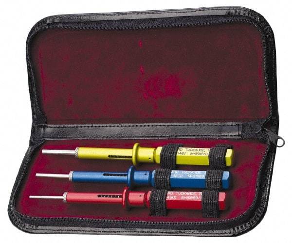 Jonard Tools - Pin Extraction Tool Set - For Use with Contact Size 12, Contact Size 16, Contact Size 20 - Americas Industrial Supply