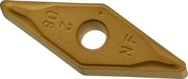 Iscar - VNMG332 NF Grade IC9250 Carbide Turning Insert - TiCN/Al2O3/TiN Finish, 35° Diamond, 3/8" Inscr Circle, 3/16" Thick, 1/32" Corner Radius - Americas Industrial Supply