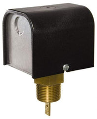 McDonnell & Miller - 160 psi, Brass Housing, General Purpose Flow Switch - 5.1 to 131.1 GPM, 120 VAC Voltage - Americas Industrial Supply