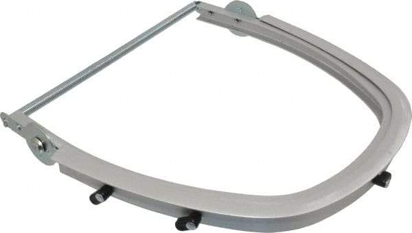 Jackson Safety - Metal Face Shield Frame - Silver, Compatible with Hard Hats - Americas Industrial Supply