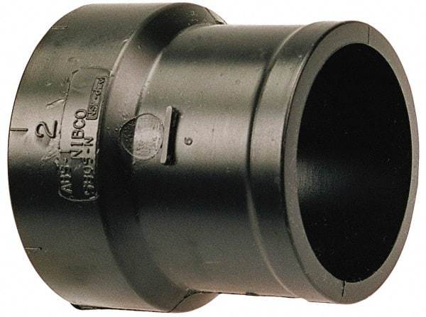 NIBCO - 4", ABS Drain, Waste & Vent Pipe Soil Pipe Adapter - Hub x No Hub - Americas Industrial Supply