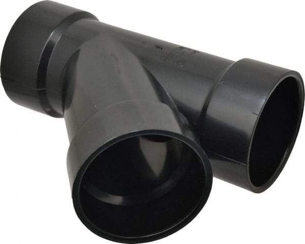 NIBCO - 3", ABS Drain, Waste & Vent Pipe 45 Wye - Hub x Hub x Hub - Americas Industrial Supply