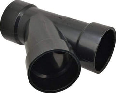 NIBCO - 3", ABS Drain, Waste & Vent Pipe 45 Wye - Hub x Hub x Hub - Americas Industrial Supply